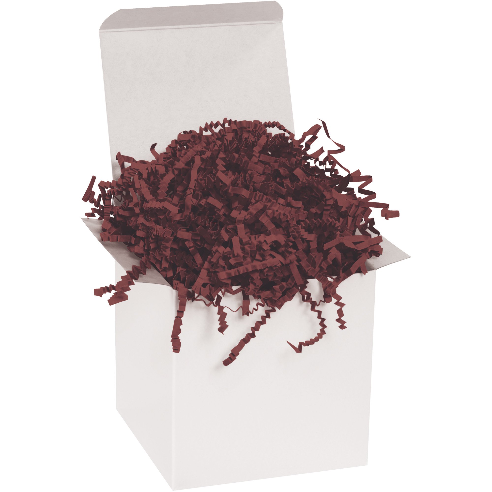 Premium Burgundy Crinkle Paper for Gift Wrapping - 10 lb Pack (1 Pack) - Perfect for Gift Baskets, Party Decorations & Craft Projects