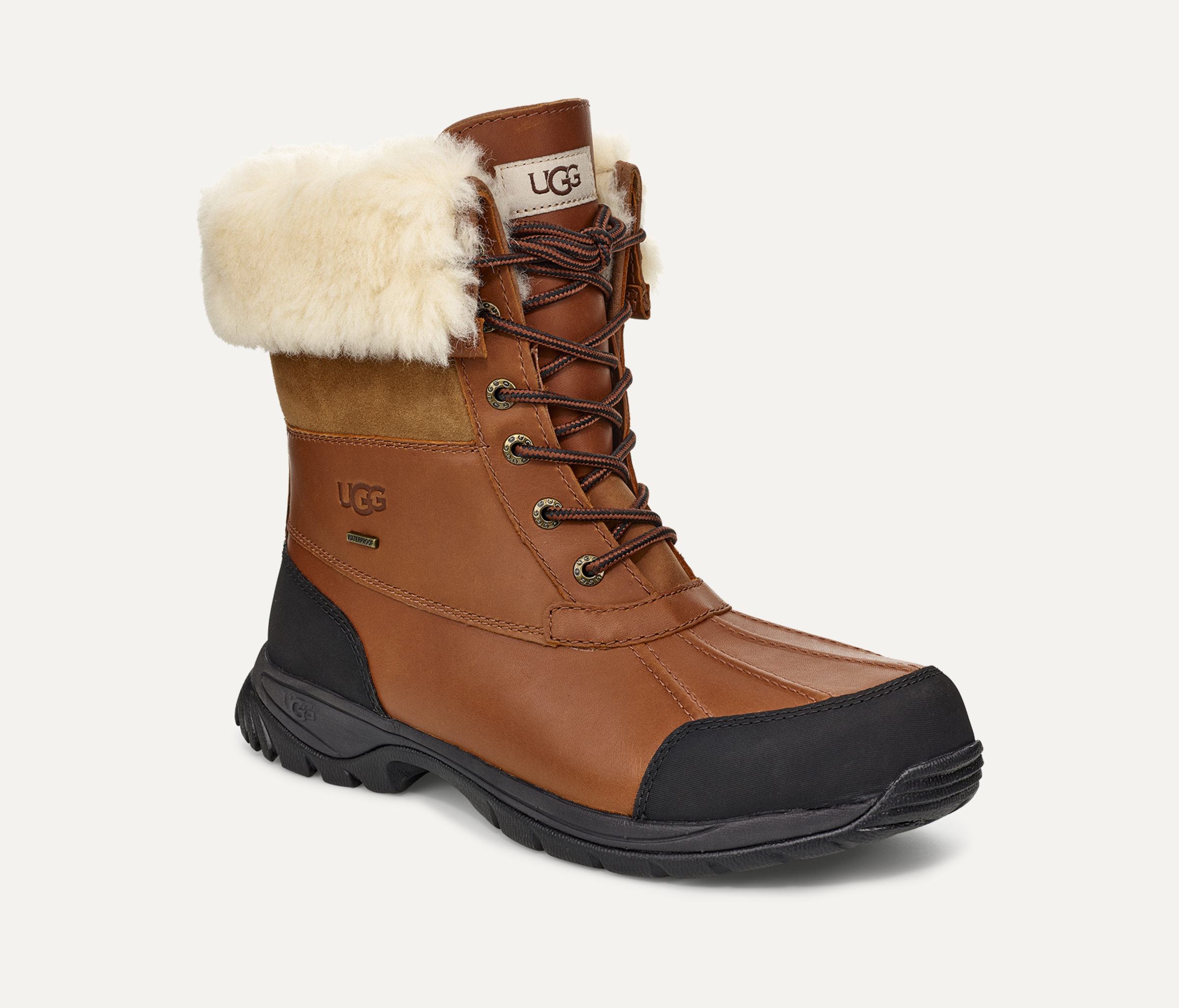 UGG Butte Boots for Women - Genuine Sheepskin Winter Boots with Comfortable Fur Lining - Perfect for Cold Weather, Snow, and Outdoor Activities