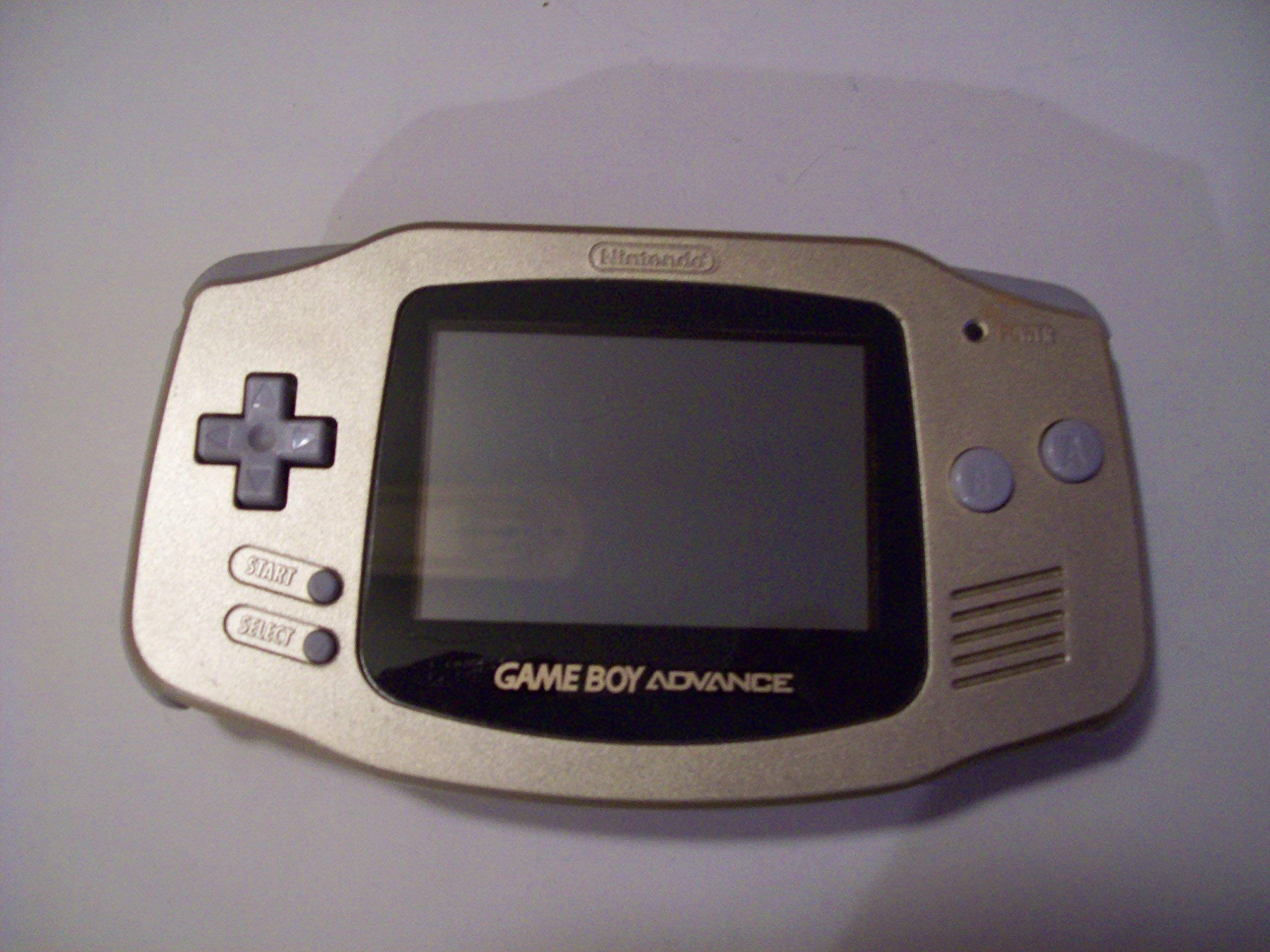 Refurbished GameBoy Advance Limited Edition Gold Console - Classic Handheld Gaming Device for Retro Game Lovers | Perfect for Collectors, Gift Giving & Nostalgic Gaming Sessions