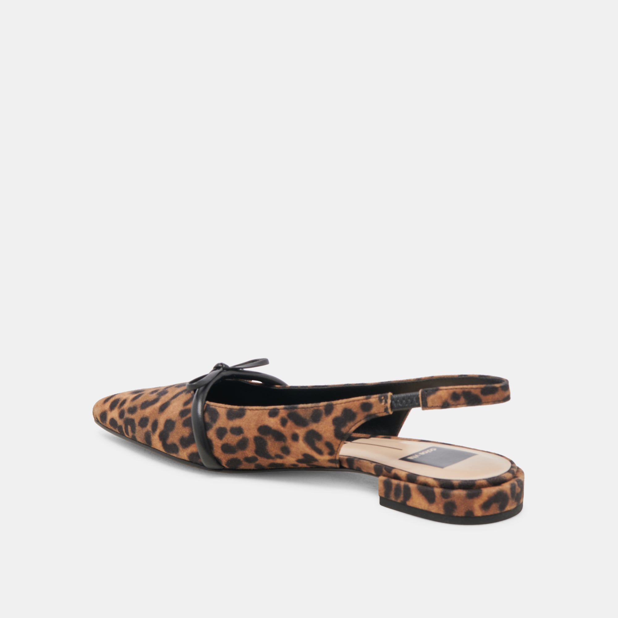 PAYGE Women's Leopard Print Suede Ballet Flats - Comfortable & Stylish Shoes for Casual Wear, Office, and Everyday Outfits