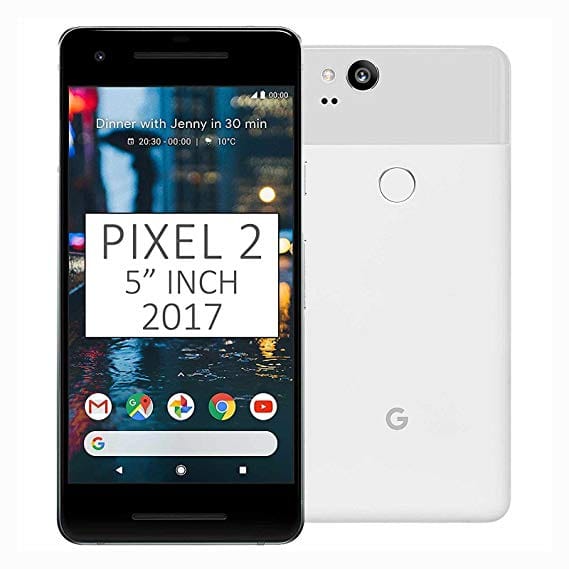 Google Pixel 2 128GB Unlocked Smartphone - Clearly White | CDMA GSM Compatible | Perfect for Travel, Work & High-Quality Photography