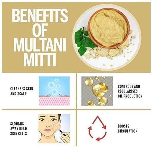 Expert Foods Natural Multani Mitti Stone (Fuller's Earth) - 400g Bentonite Clay for Face, Skin & Hair Care | Deep Cleansing, Acne Treatment & Hair Mask | Perfect for Spa, DIY Beauty & Ayurvedic Skincare Routines