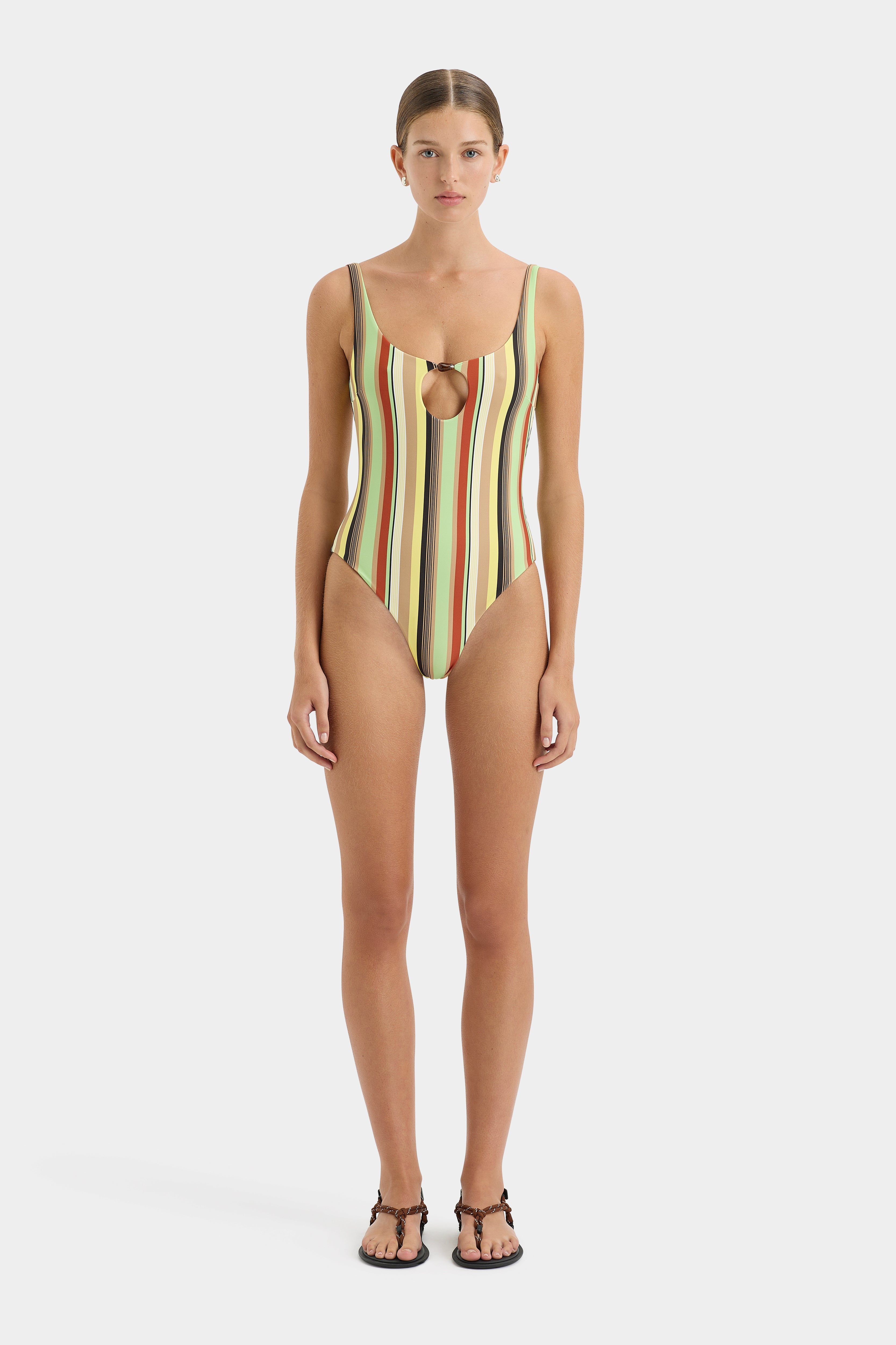 Stylish Beaded One Piece Swimsuit for Women - Perfect for Poolside Lounging, Beach Vacations & Summer Getaways