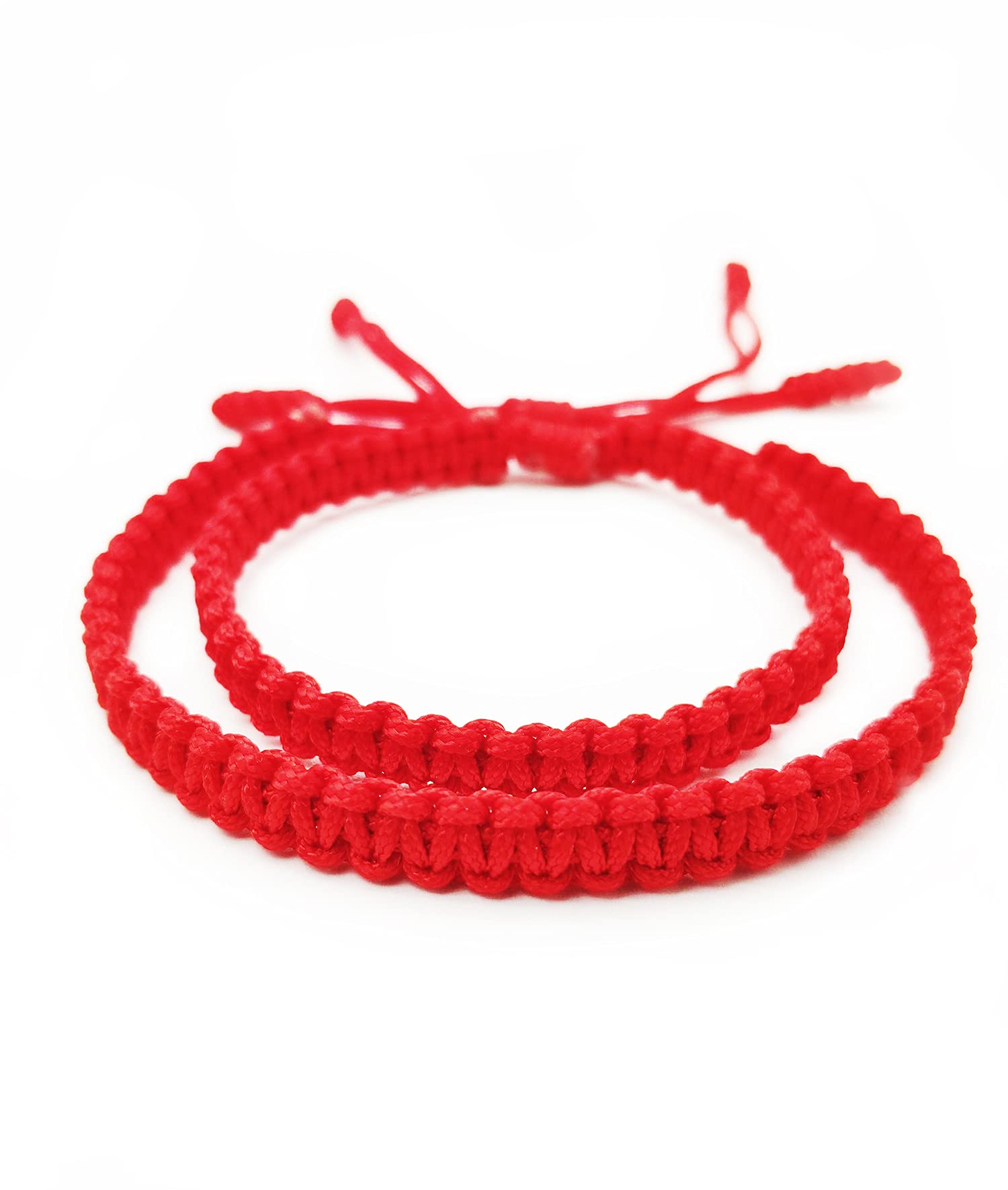 Lucky Rope Bracelet for Women & Men - Handmade Tibetan String Bracelet - Spiritual & Fashion Jewelry Gift for Birthday, Travel, Meditation