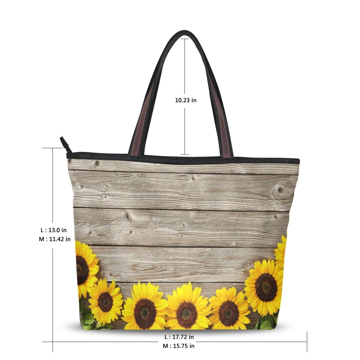 Stylish African American Women's Tote Bag - Large Capacity Work Handbag for Business, Travel, Beach & School | Perfect for Office, Commuting, Vacation & Daily Use