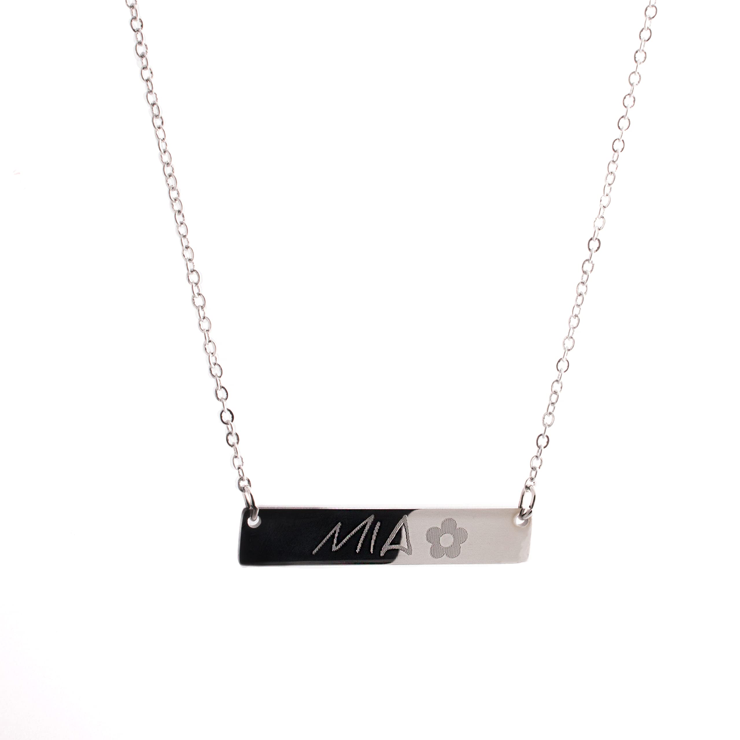Personalized Name Big Bar Necklace - Engraved Statement Jewelry for Women | Petite Boutique Gift for Her, Birthday, Anniversary & Special Occasions