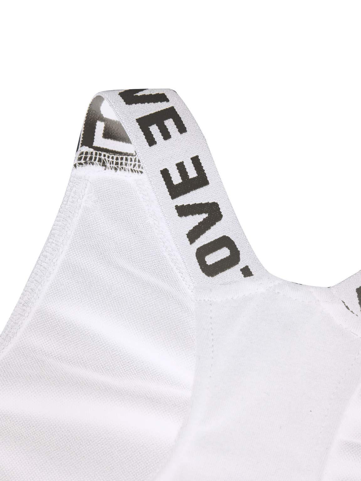 Moily Big Girls Racerback Padded Sports Bra - 2 Pack Workout Crop Top for Gymnastics, Dance, Yoga & Athletic Activities | Breathable Support for Teens & Active Girls