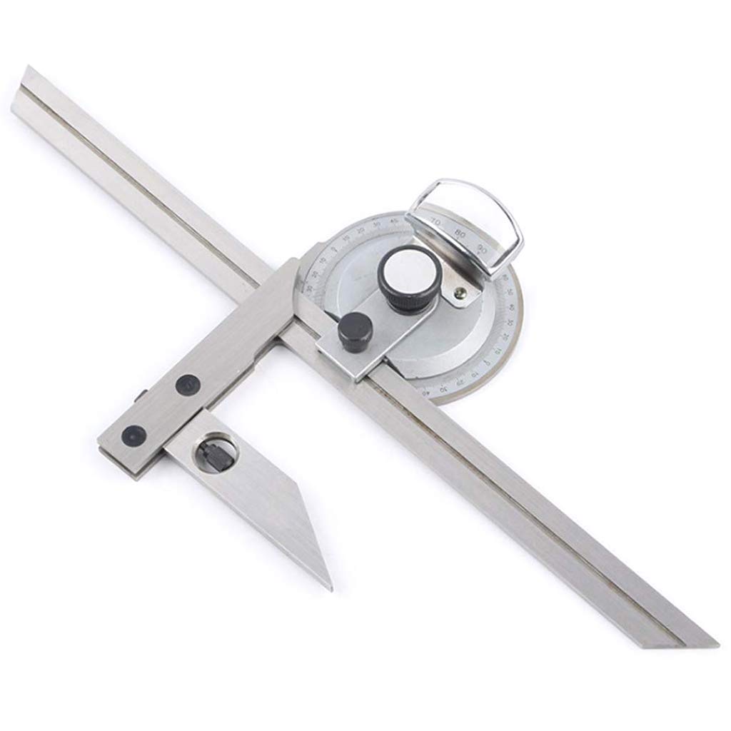 ShiSyan 360 Degree Universal Angle Finder Protractor - Precision Bevel Goniometer with Magnifier for Woodworking, Metalworking & DIY Projects - Perfect for Measuring Angles in Carpentry, Construction and Engineering