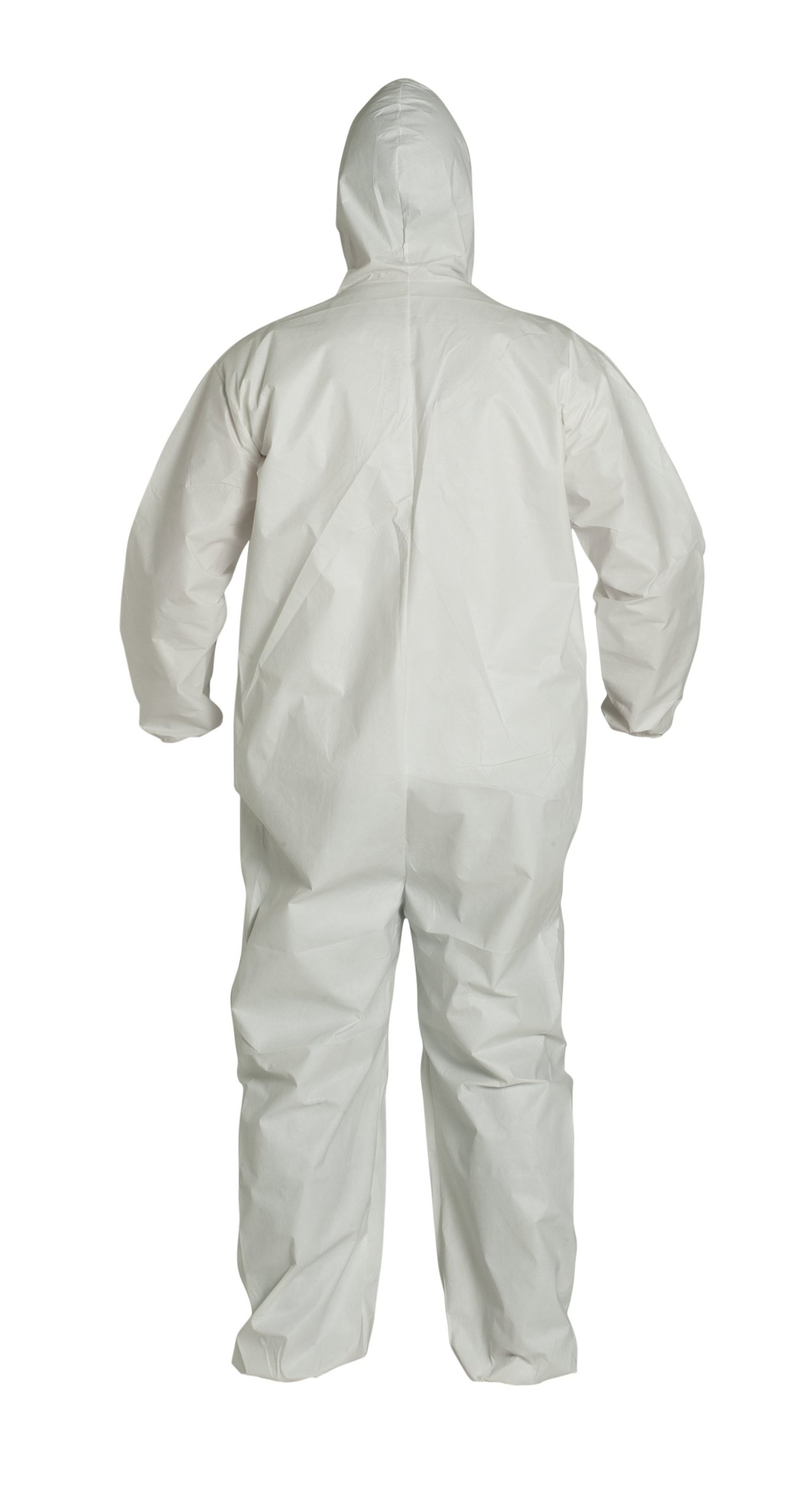 DuPont ProShield 60 NG127S Disposable Protective Coverall with Elastic Cuff, Hood & Storm Flap - White, 2X-Large (25 Pack) - Ideal for Medical, Industrial & Chemical Protection