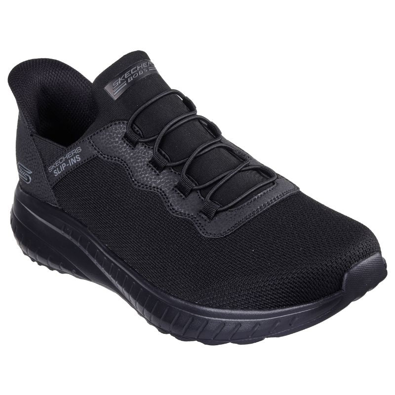 Men's Slip-On Bobs Sport Square Toe Shoes - Comfortable & Lightweight for Walking, Running, and Casual Wear