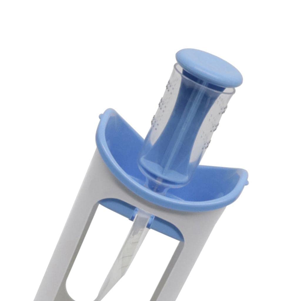 Organic Baby Food Squeeze Pouch Reusable Storage Containers for Puree - BPA Free, Leak Proof, Easy Fill & Clean - Perfect for Homemade Baby Food, Snacks & On-the-Go Feeding (Blue)
