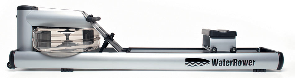 WaterRower M1 LoRise Rowing Machine - Premium Home Fitness Equipment for Full Body Workout | Perfect for Small Spaces, Cardio Training & Low-Impact Exercise
