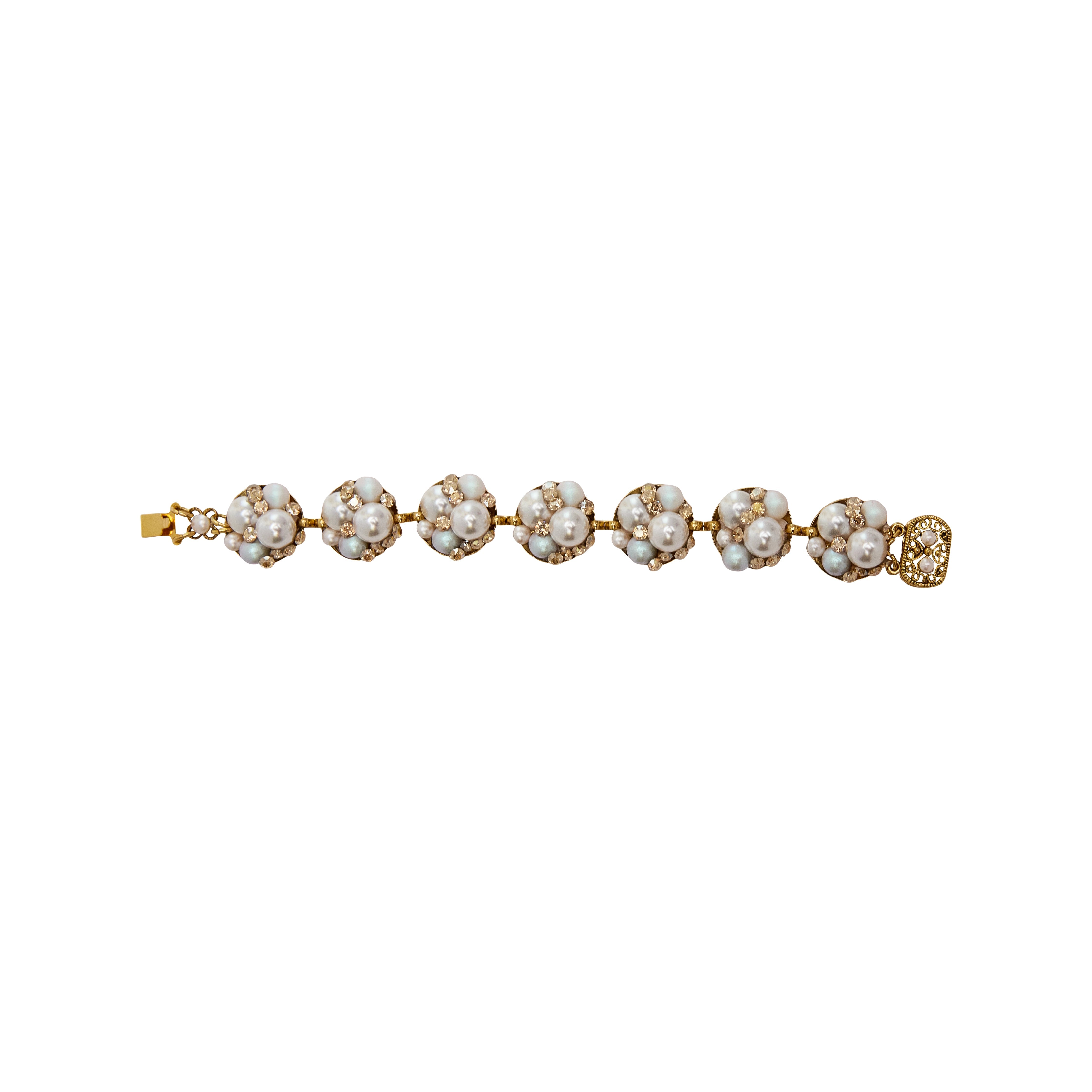 Mirela Bracelet for Women - Elegant Adjustable Beaded Jewelry Gift for Her - Perfect for Parties, Weddings & Everyday Wear