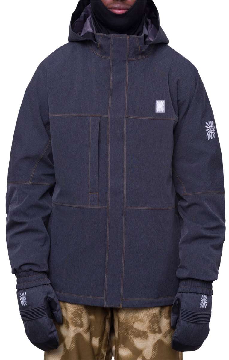 686 Dojo Shell Jacket 2024 - Waterproof Windbreaker for Men & Women - Lightweight Outdoor Ski Jacket for Snowboarding, Hiking & Winter Sports