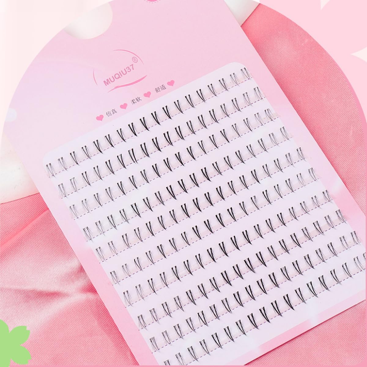 DIY 180PCS 7MM Wispy Natural Look Bottom Lash Clusters - Clear Band False Eyelashes Extensions for Lower Lashes (MQ201) | Perfect for Daily Wear, Special Occasions & Enhancing Natural Eye Beauty