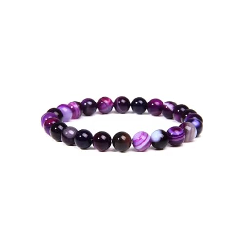 Purple Striped Agate (Stone of Insight)
