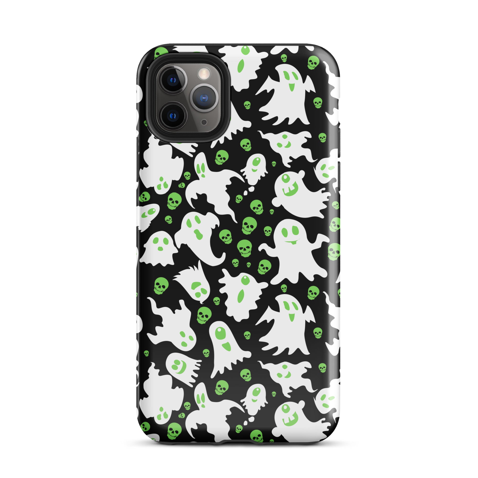 Premium Spooky Specter iPhone Case - Durable & Stylish Ghost Design for iPhone 14/13/12/11 Pro Max - Perfect for Halloween, Cosplay & Themed Parties