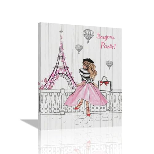 pink eiffel tower