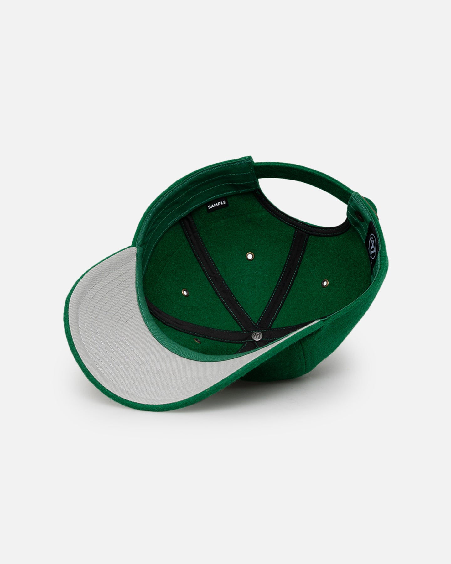47 Brand Oregon Ducks Wool Snapback Hat - Adjustable Strapback Kelly Green Cap for Men & Women - Perfect for Game Day, Tailgating and Duck Fans Collection