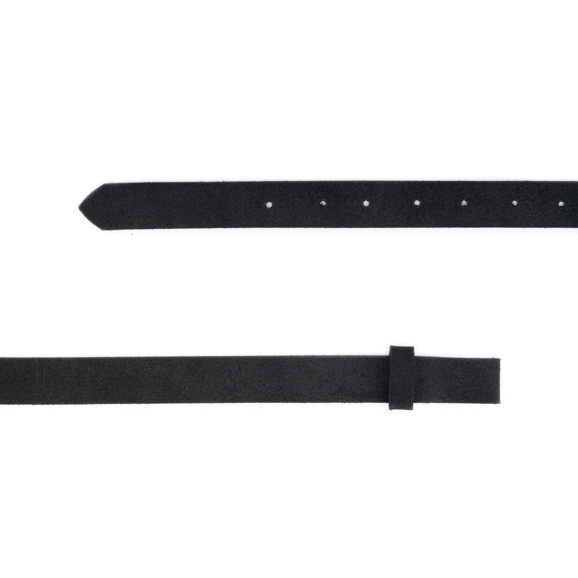 2.5 cm Black Suede Leather Belt Strap Replacement for Versace Buckles - Premium Adjustable Waistband for Men & Women, Perfect for Casual, Office and Formal Outfits