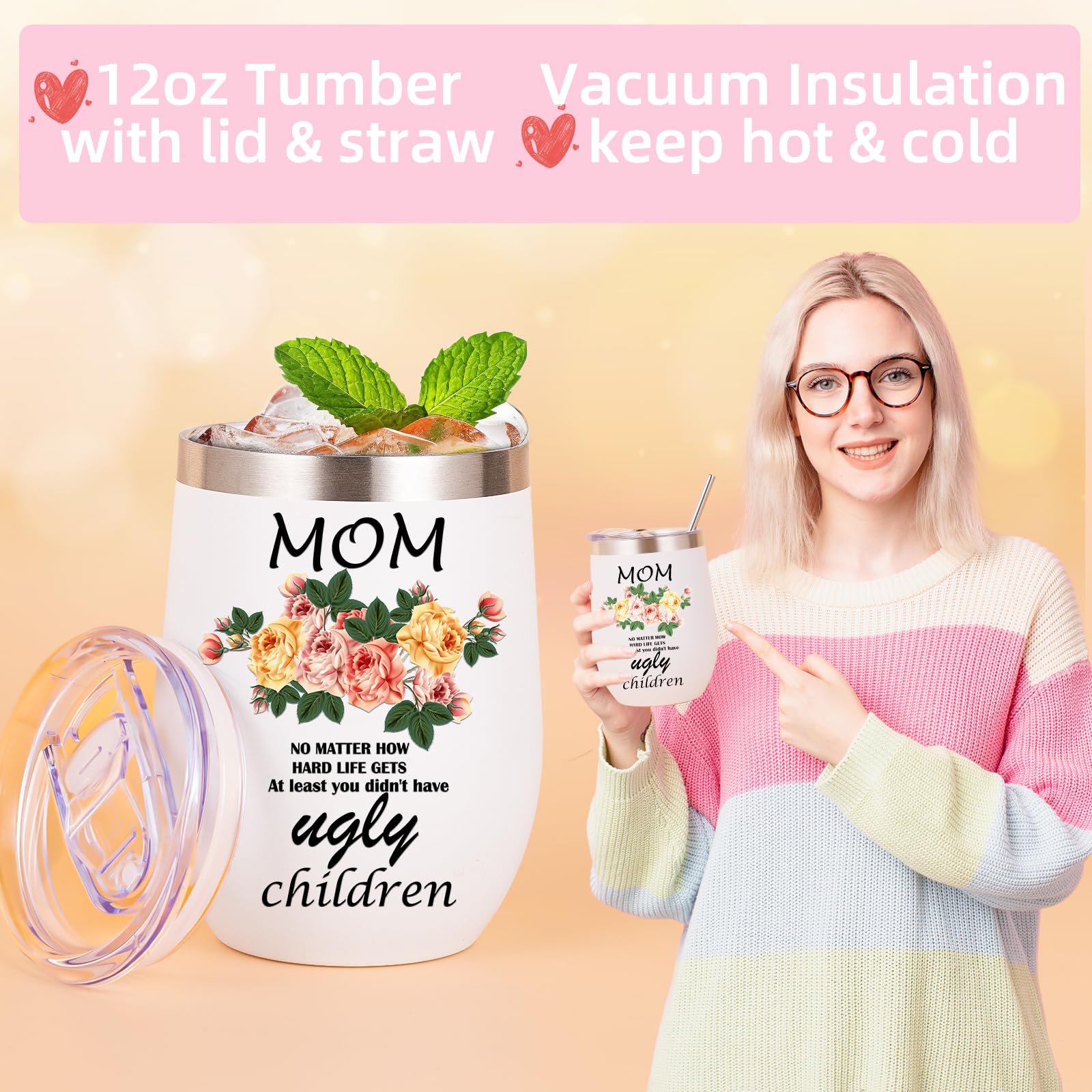 Unique Mother's Day Gifts for Mom - Thoughtful Birthday Present Basket Box for Women, Wife from Daughter or Son | Perfect for Mother's Day, Birthday Celebrations & Thank You Gifts