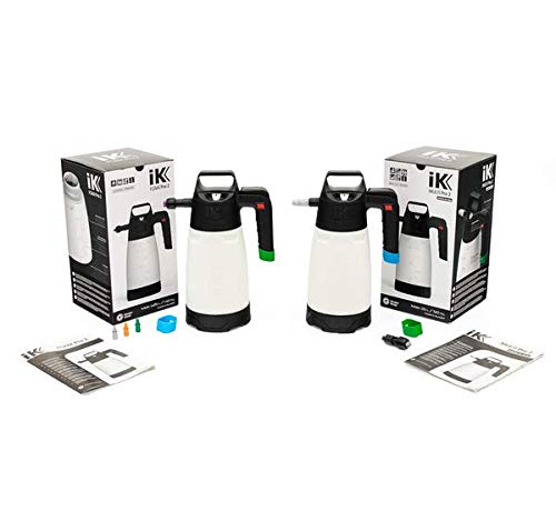 IK Pump Multi & Foam Sprayer PRO 2 Combo Kit (2-Pack) - Professional Cleaning Tools for Car Detailing, Home Cleaning, and Garden Care