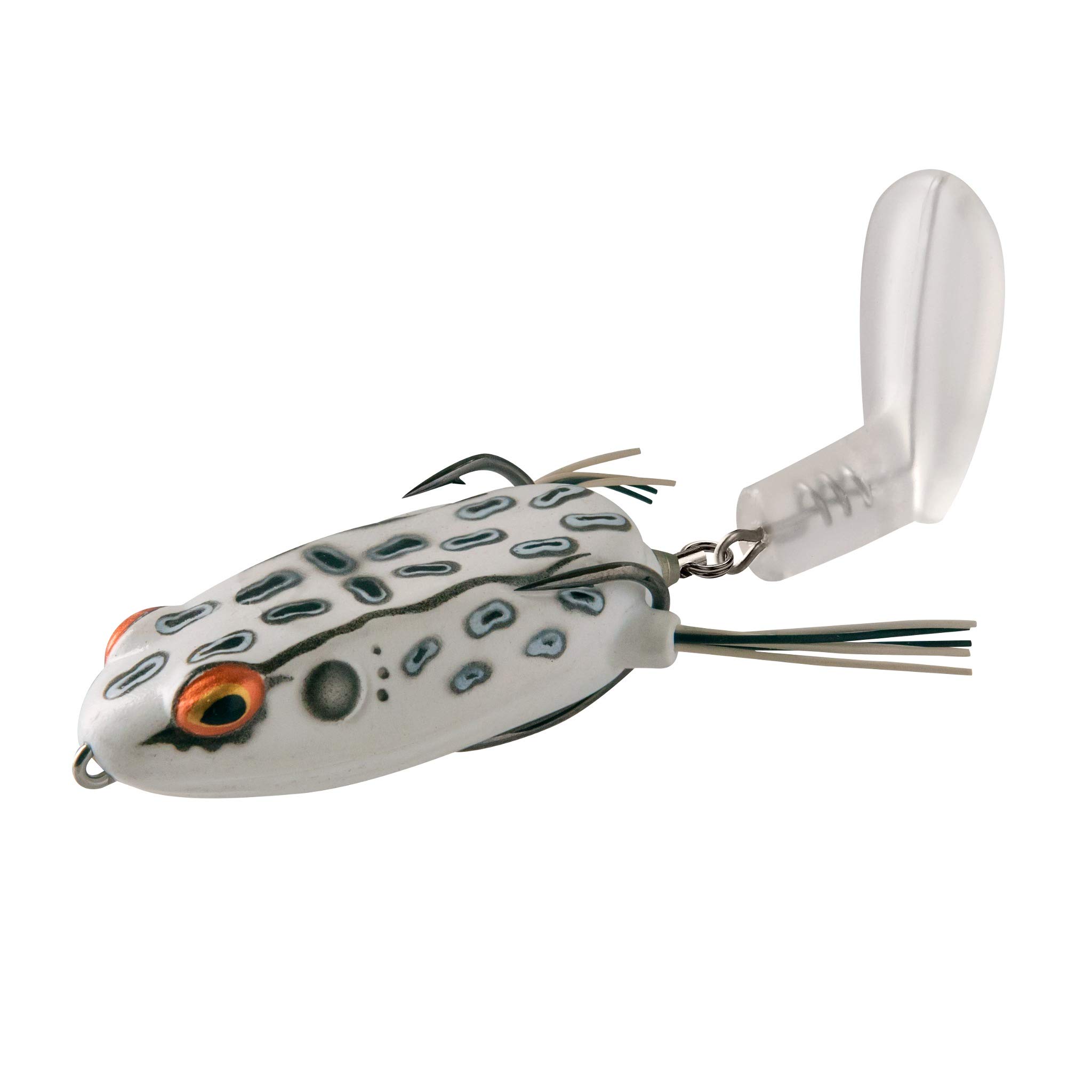 Booyah Toad Runner Jr Topwater Bass Fishing Lure - Weedless Hollow Body Frog Bait with Sharp Hooks | Perfect for Freshwater Fishing, Pond & Lake Bass Hunting