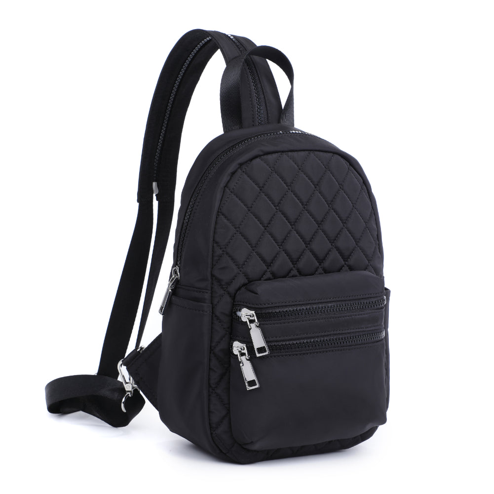 Brynlee Sling Backpack for Women & Men - Adjustable Crossbody Shoulder Bag - Lightweight Travel Daypack for Hiking, Work, School, College, Gym, and Outdoor Activities