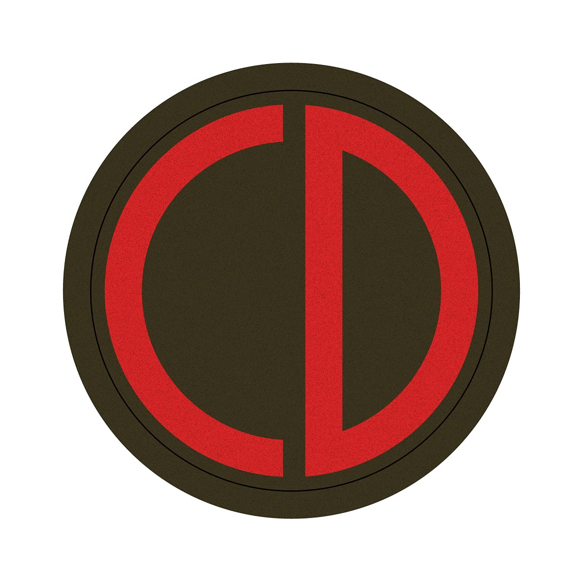 US Army 85th Infantry Division SSI 5-Inch Reflective Vinyl Decal - Full Color Military Mug Sticker for Coffee Cups, Tumblers & Gifts | Patriotic Home & Office Decor