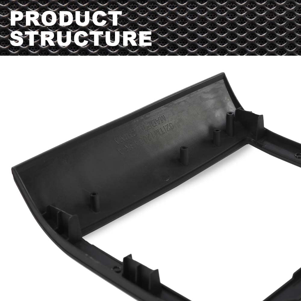 Dash Radio Climate Control Bezel Trim Panel for 2004-2008 Ford F150 - Black OEM Replacement Part | Perfect for Interior Upgrade & Car Restoration Projects