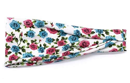Stylish Printed Hair Bands Set for Women - 6 Pack Fashion Hair Accessories for Ponytail, Bun & Everyday Use - Perfect for Workout, Office & Casual Wear