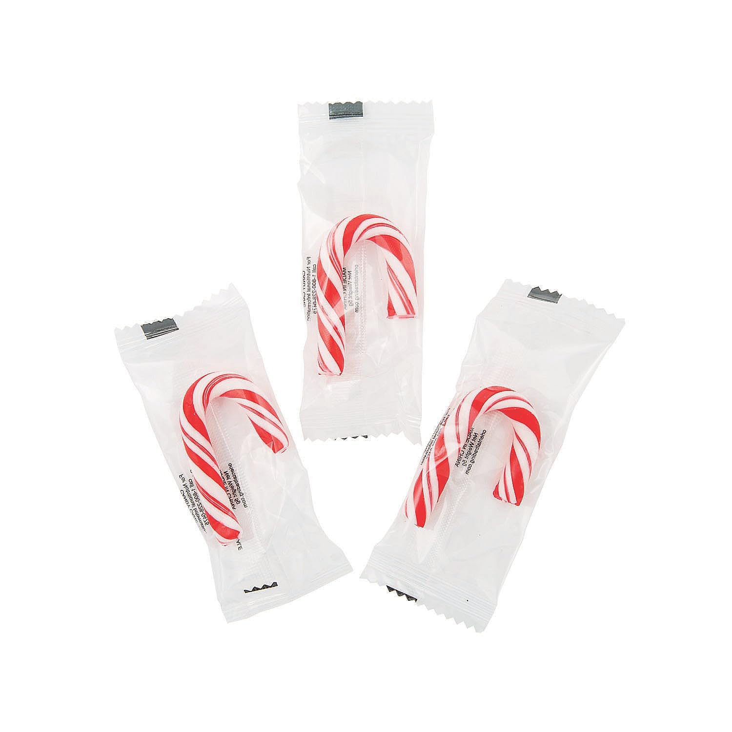 Bulk Mini Candy Canes - 900 Individually Wrapped Christmas Peppermint Candies for Holiday Parties, Stocking Stuffers, Parades & Office Treats | Perfect for Christmas Decorations, Gift Bags & Festive Events