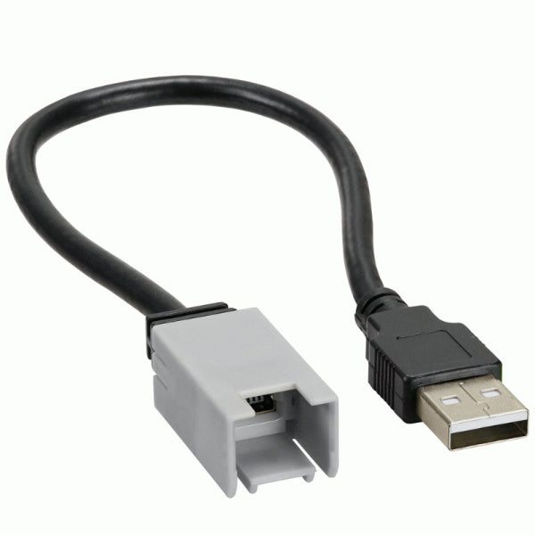 AXUSBM B OEM Radio Replacement USB Retention Wiring Harness for 2010 & Newer Vehicles - Seamless Car Audio Upgrade & Phone Charging Solution