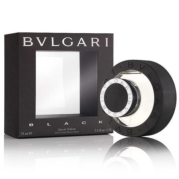 Bvlgari Black 2.5 oz Eau de Toilette for Men - Fresh & Masculine Cologne - Perfect for Date Night & Special Occasions