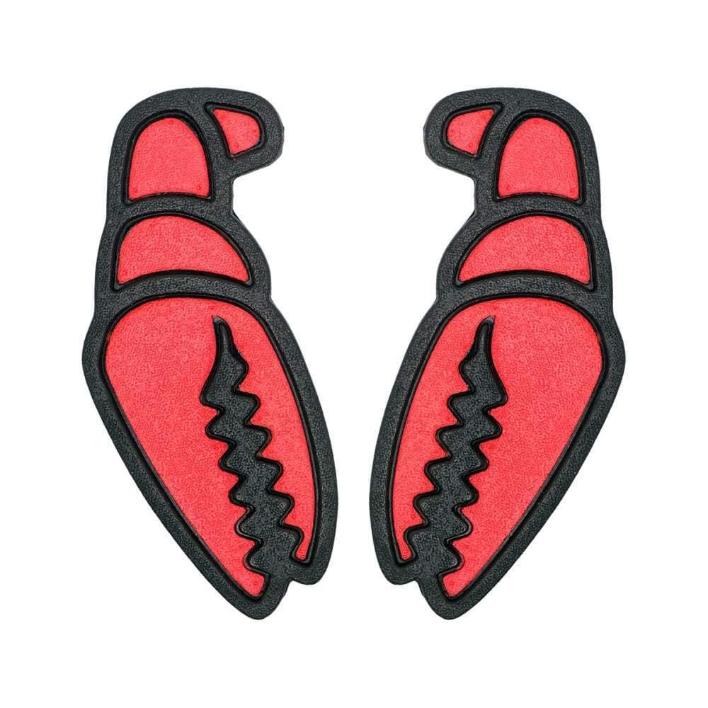 Crab Grab Mega Claw - Black & Red Snowboard Mittens for Extreme Cold Weather - Perfect for Snowboarding, Skiing & Winter Outdoor Activities