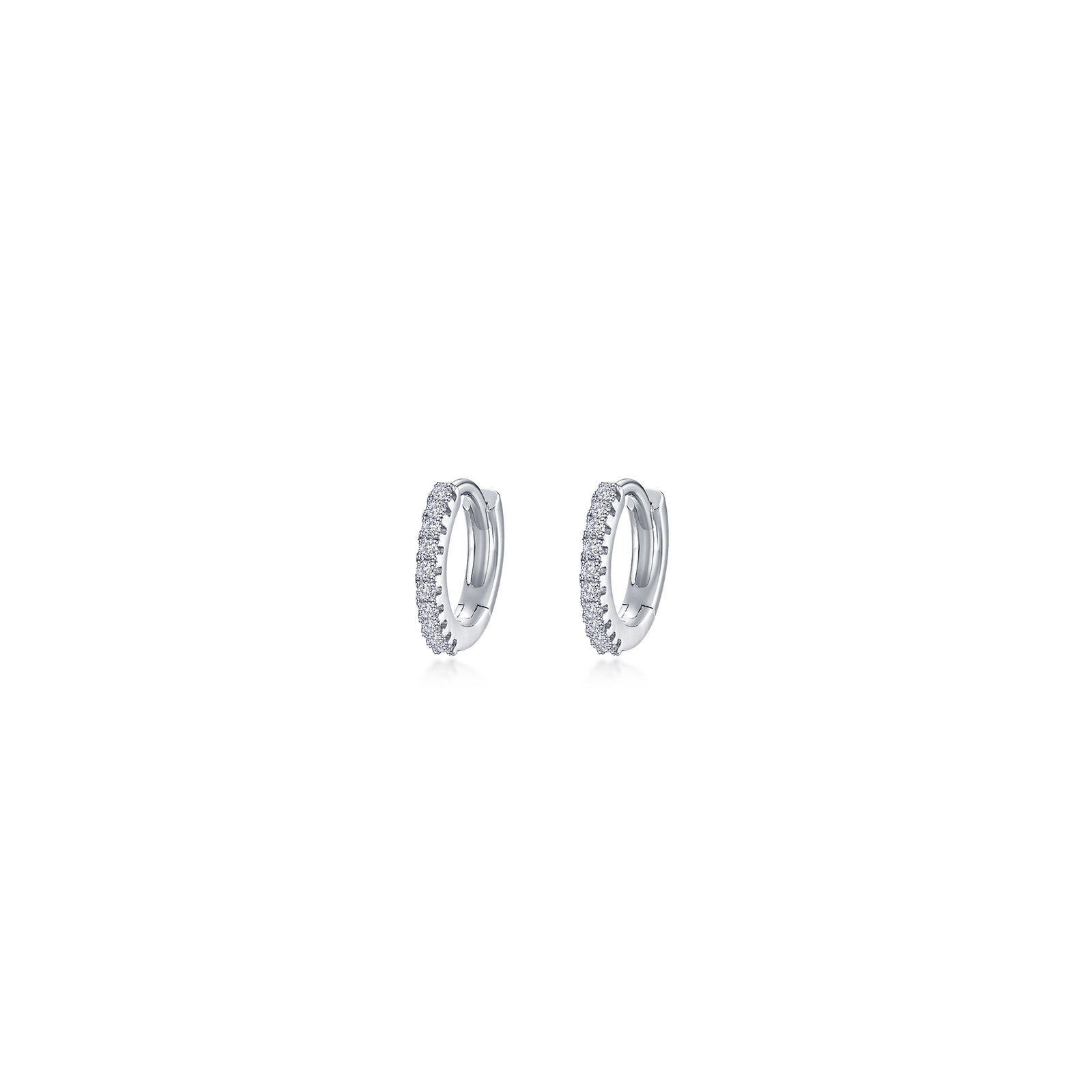 10mm Gold Huggie Hoop Earrings for Women - Minimalist Small Hoops for Everyday Wear - Perfect for Work, Date Night & Casual Outfits