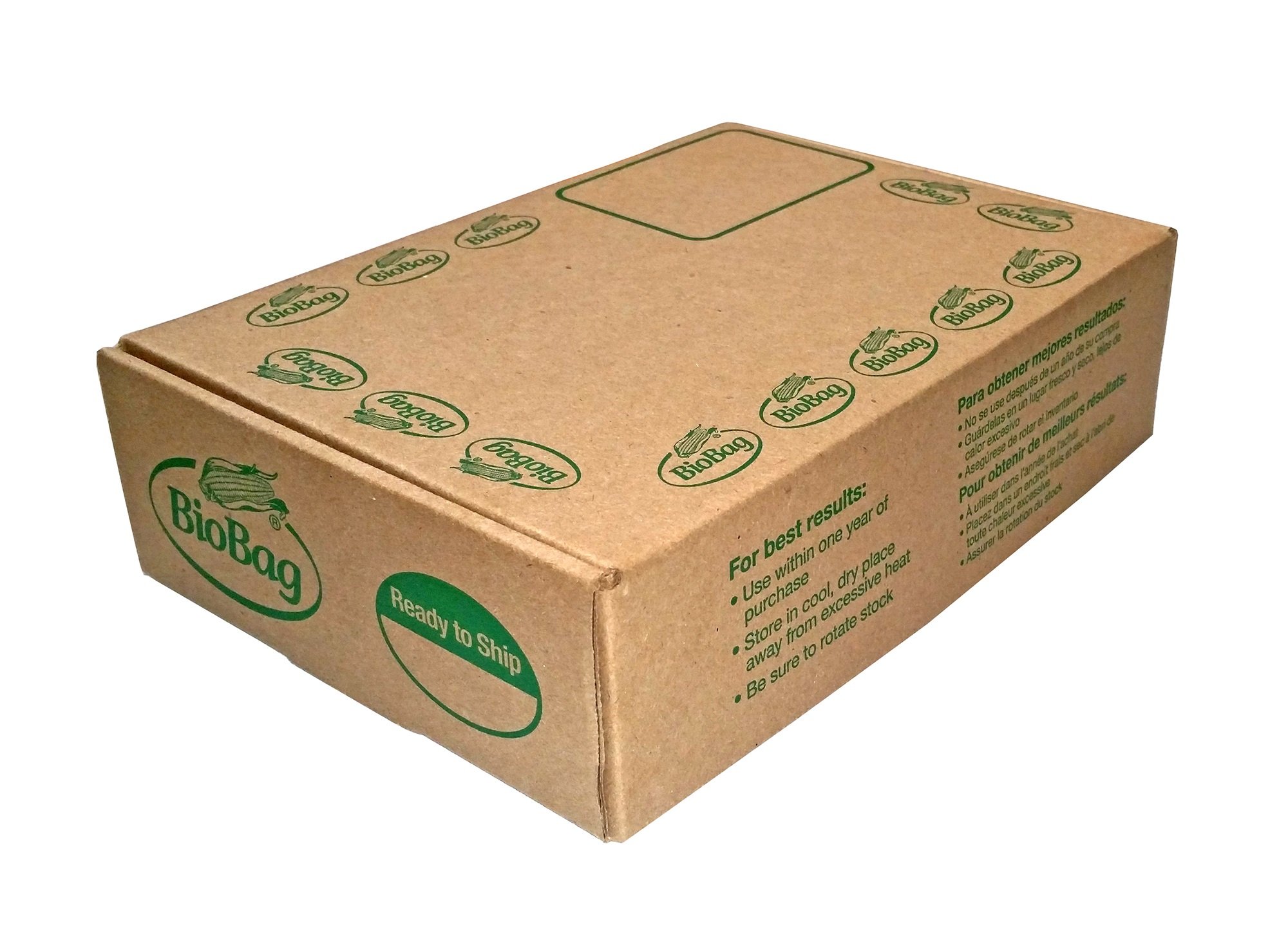 Eco-Friendly BioBag Food Scrap Bags - 100% Compostable Kitchen Waste Bags for Organic Waste Disposal | Perfect for Home Composting, Garbage Disposal & Sustainable Living