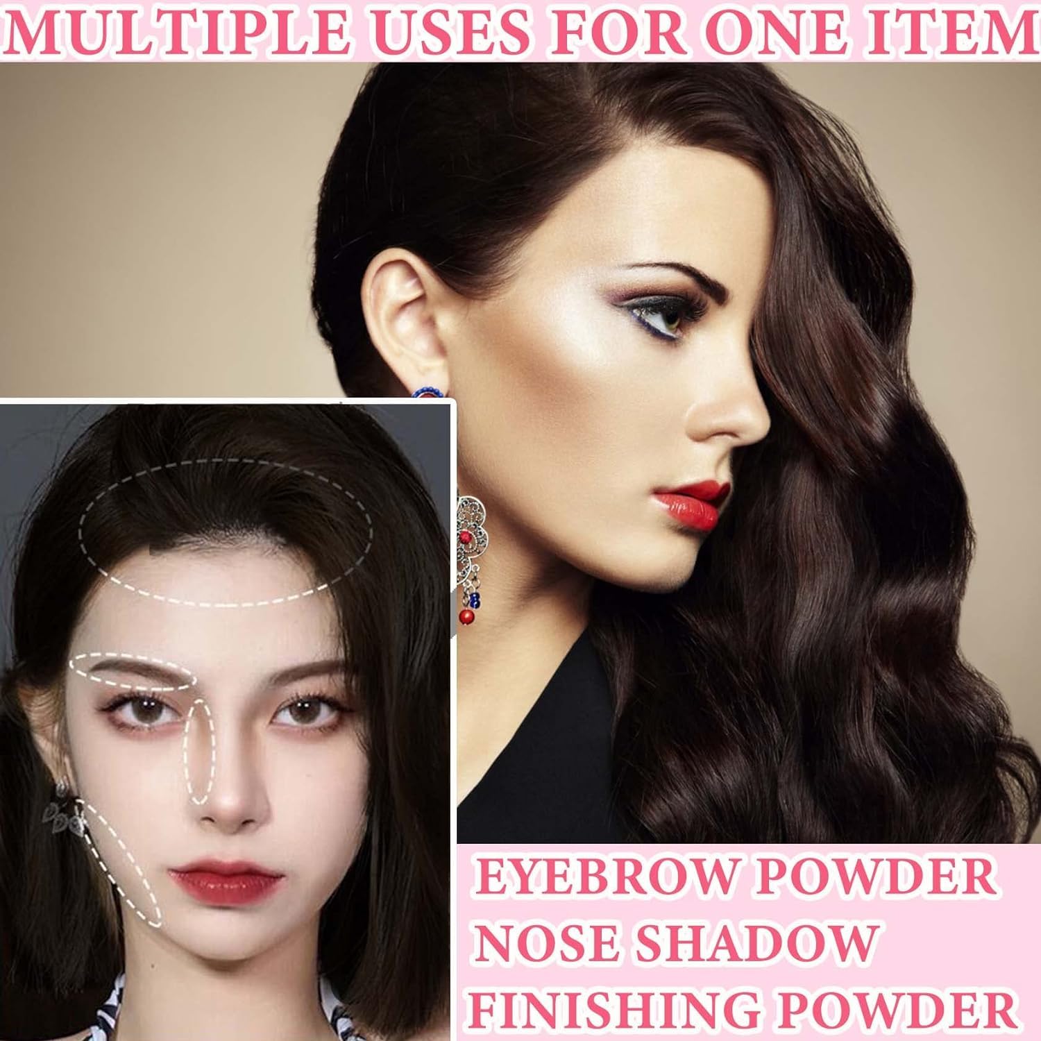 PRIMIL Hairline Powder Stick - Professional Waterproof Hair Root Touch Up for Thinning Hair | Pigmented Shading Sponge Pen with Long Lasting Coverage | Black Hair Shadow Powder Filler (1 Count) | Perfect for Daily Use, Travel & Quick Hairline Fixes