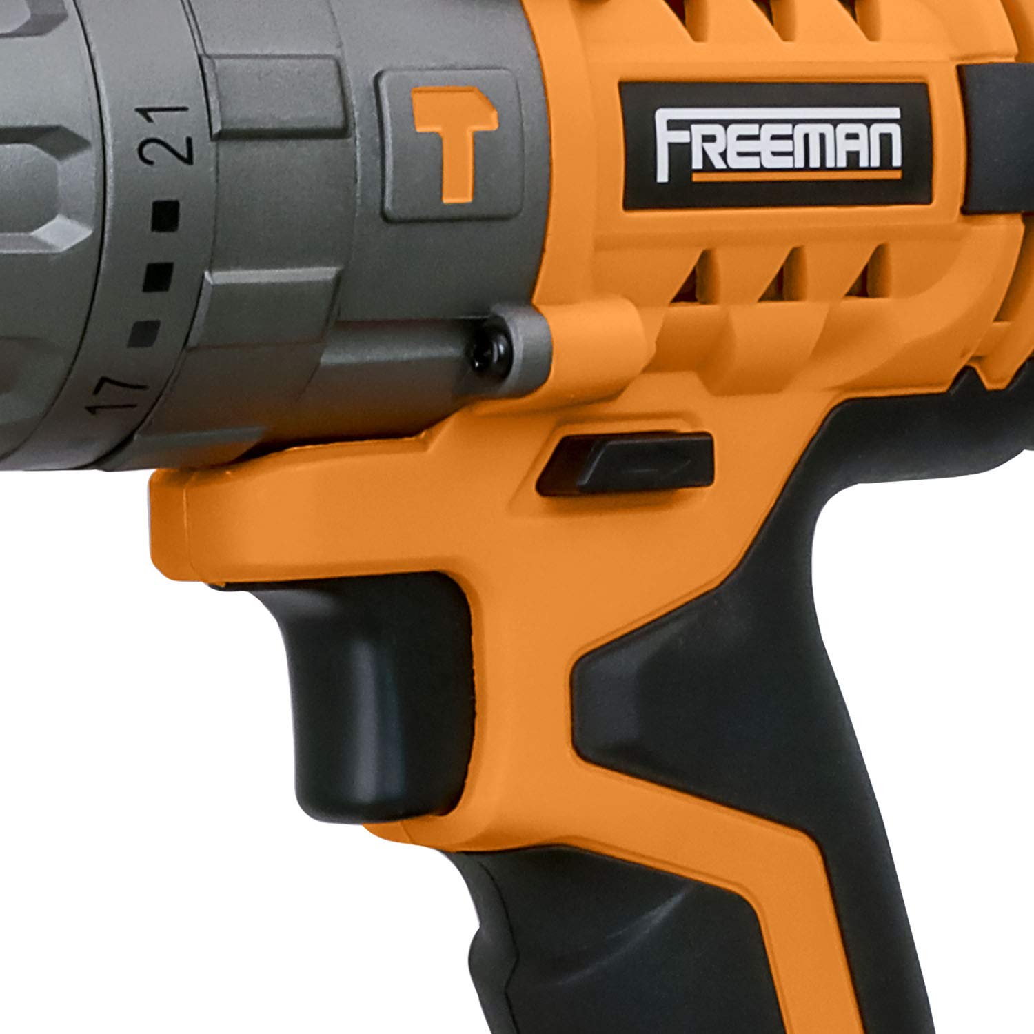 Freeman PECCKT 20V Cordless Hammer Drill & Impact Driver Combo Kit with 2 Lithium-Ion Batteries, Fast Charger, LED Work Light & Storage Bag - Perfect for DIY Projects, Home Repairs & Construction Work