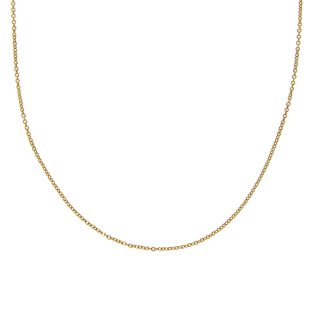 Goldbug Collection Tiny Cable Chain Necklace - Dainty Gold Layering Necklace for Women, Perfect for Everyday Wear & Gift Giving