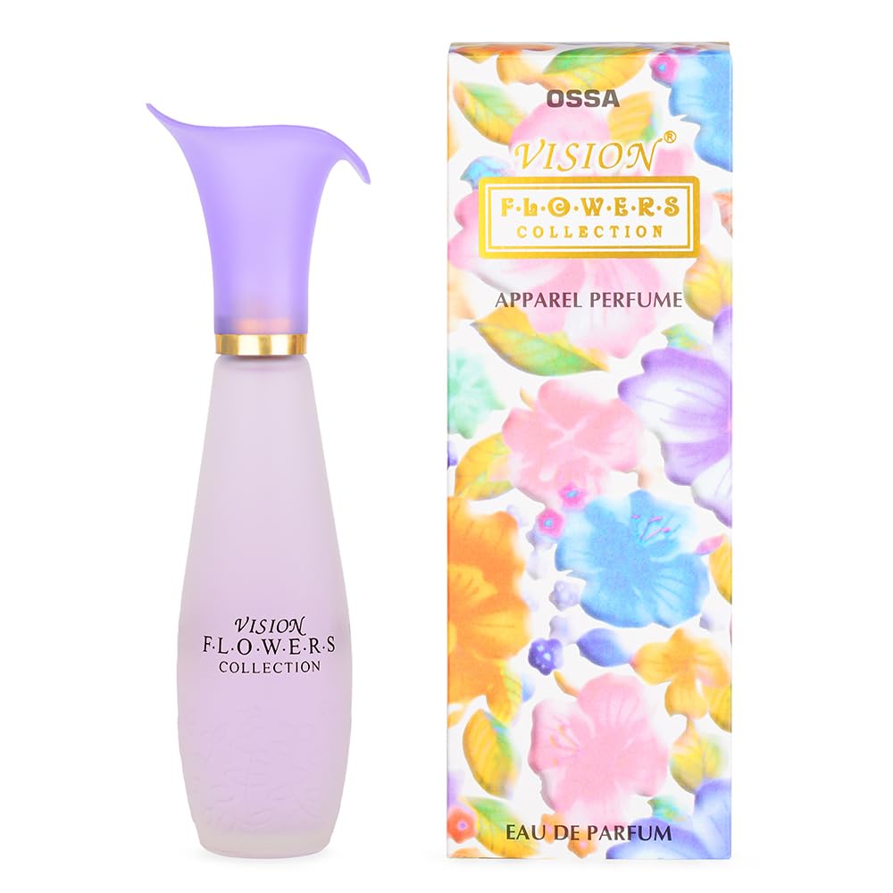 OSSA Flower Collection - 100ml Long Lasting Unisex Perfume Spray | Refreshing Floral Fragrance for Men & Women | Perfect for Daily Wear, Date Nights & Special Occasions