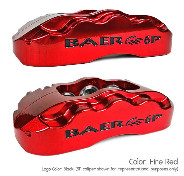 Baer 14 Pro+ Rear Big Brake Kit for Dodge Challenger, Charger & Magnum 2005-2024 (Excludes SRT Models) - High Performance Braking System for Racing & Street Use