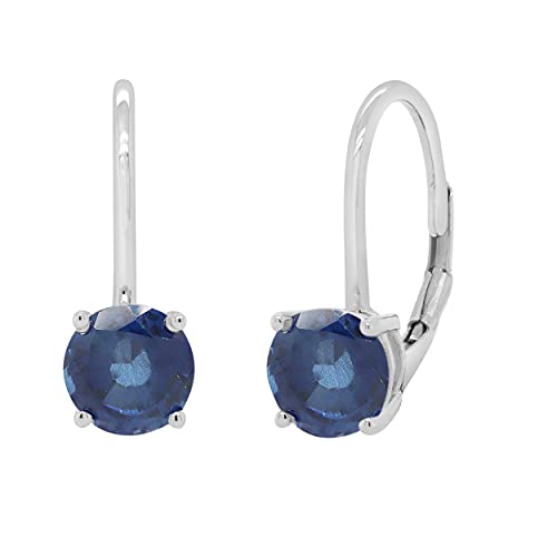 White Gold with Blue Sapphire