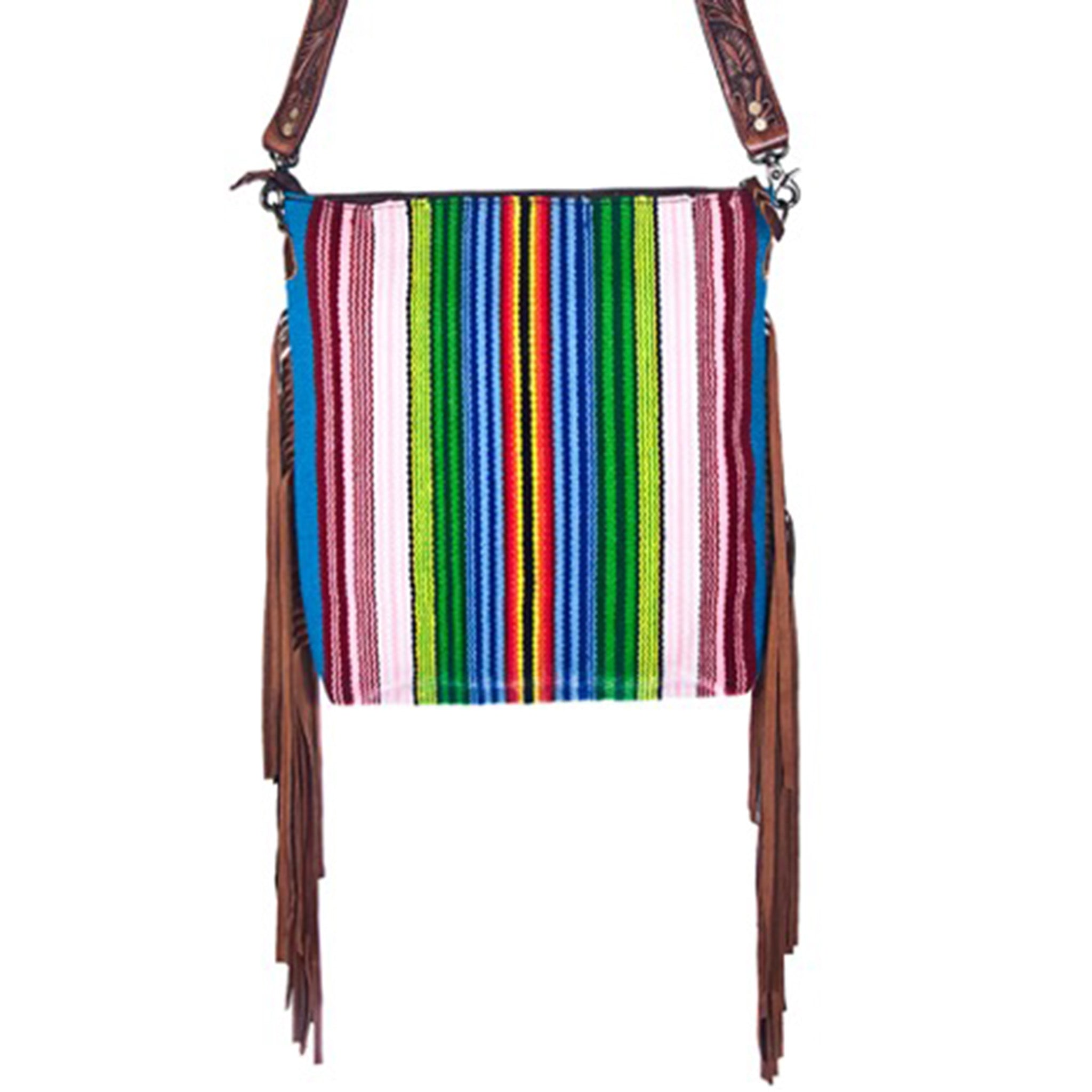 American Darling Concealed Carry Purse - Multicolor Fringe Blanket Handbag for Women | Perfect for Outdoor Adventures, Travel & Everyday Use