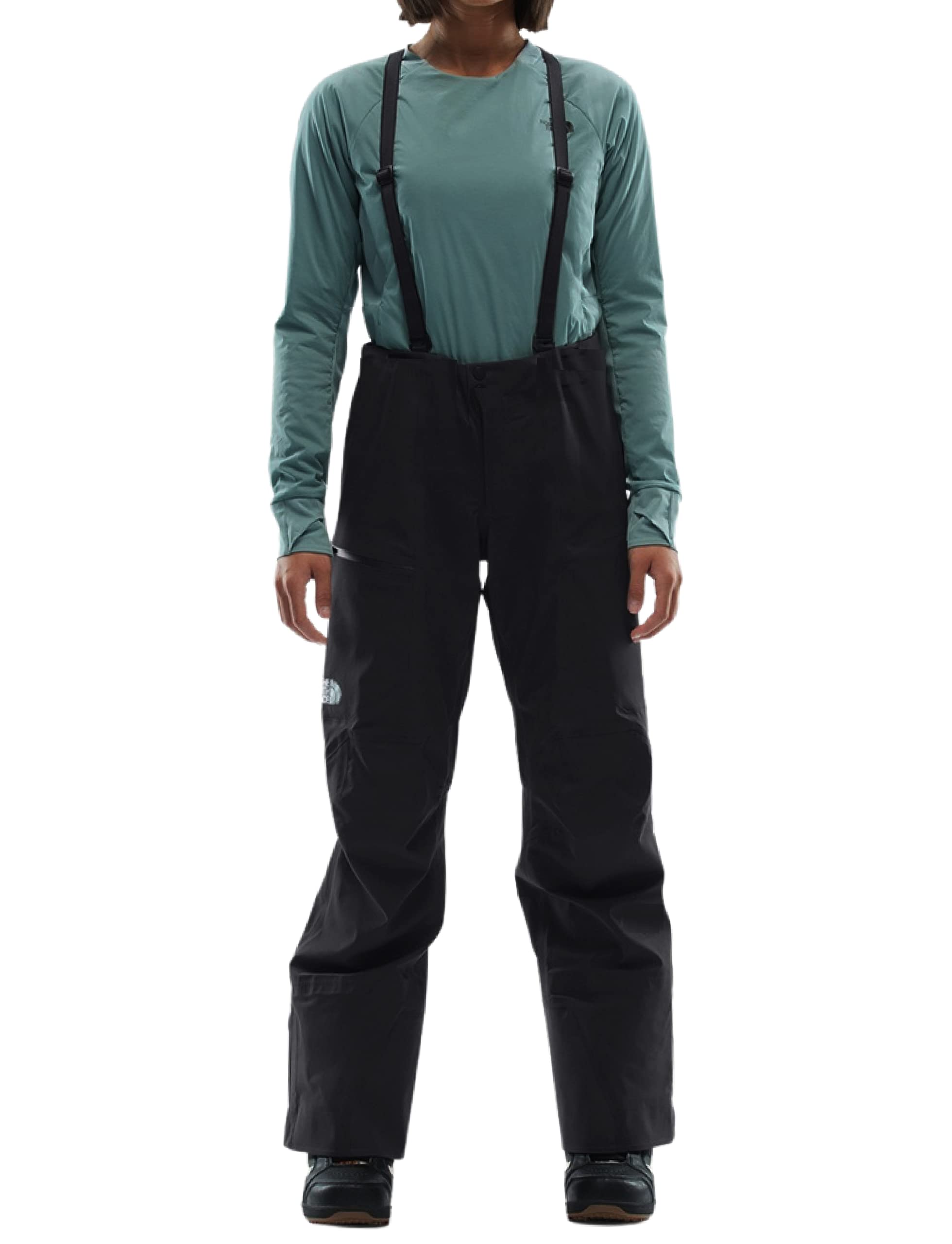 The North Face DryVent Women's Waterproof Ski Bib Pants - Insulated Winter Snow Pants for Skiing, Snowboarding & Outdoor Activities (Black)