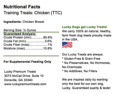 Premium Chicken Training Treats - All-Natural, High-Protein Dog Rewards for Obedience & Behavior Training - Perfect for Puppies & Adult Dogs