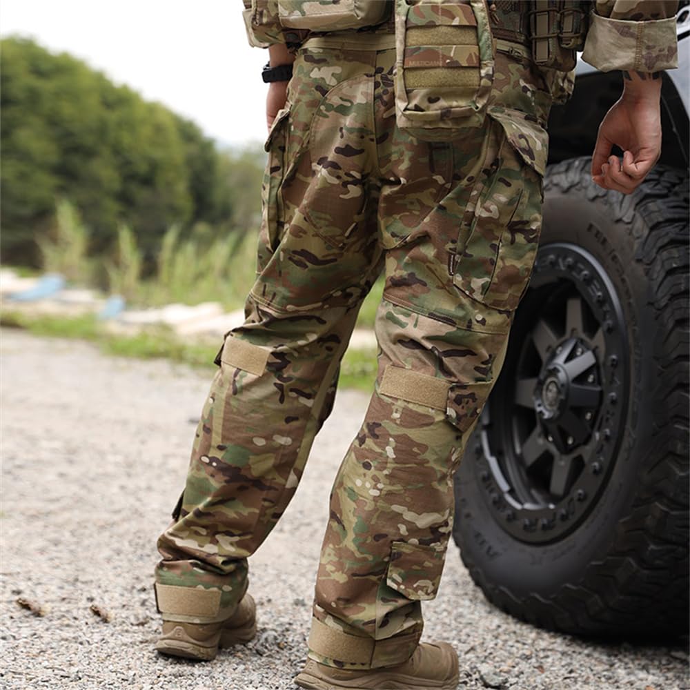 EmersonGear Men's Tactical G3 Combat Pants - Ripstop Military BDU Pants for Outdoor Hiking, Airsoft & Tactical Training