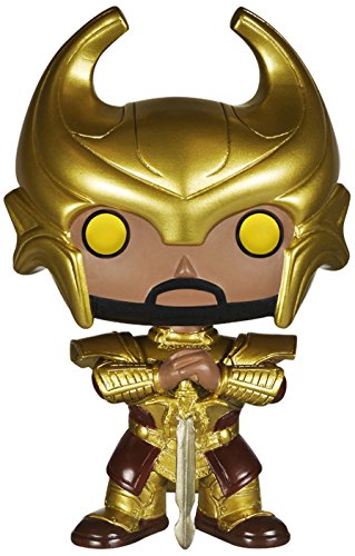 Funko POP Marvel Bobblehead: Heimdall Action Figure with Helmet - Collectible Guardians of The Galaxy Character for Display & Gifting