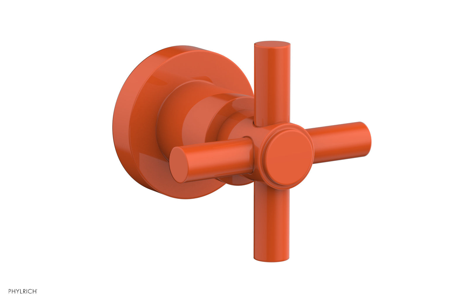 BASIC Volume Control Diverter Trim - Tubular Cross Handle D2PV134A for Bathroom & Shower Faucet Installation | Perfect for Home Renovation & Plumbing Projects