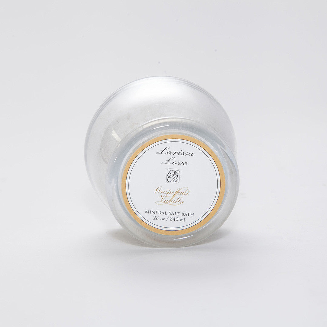 Refreshing Grapefruit Vanilla Bath Salt for Relaxation & Stress Relief – Perfect for Spa Nights & Self-Care Rituals